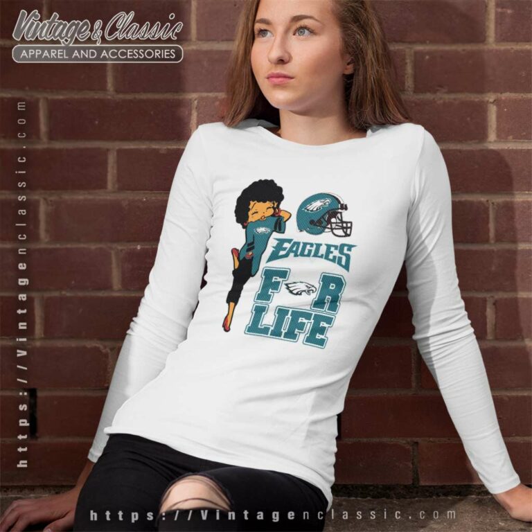 Philadelphia Eagles For Life Long Sleeve Tee Philadelphia Eagles For Life Long Sleeve Tee