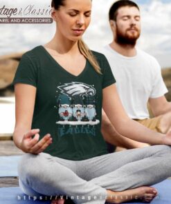 Philadelphia Eagles Gnomes Nfl Foot Ball Shirt 4 Philadelphia Eagles Gnomes Nf Foot Ball V Neck TShirt