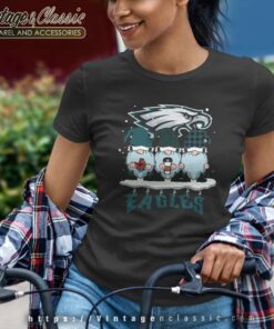 Philadelphia Eagles Gnomes Nfl Foot Ball Shirt 5 Philadelphia Eagles Gnomes Nf Foot Ball Women TShirt
