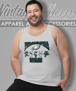 Philadelphia Eagles Grateful Dead Dancing Bears Tank Top Racerback