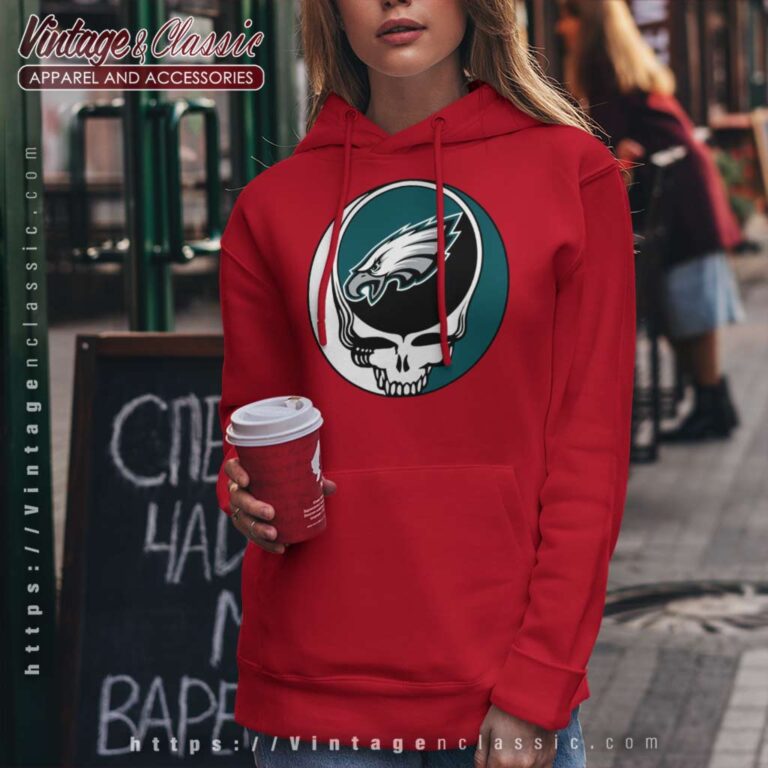 Philadelphia Eagles Grateful Dead Steal Your Face Hoodie Philadelphia Eagles Grateful Dead Steal Your Face Hoodie