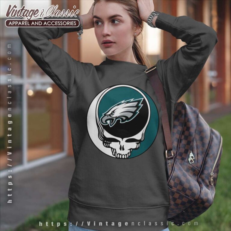 Philadelphia Eagles Grateful Dead Steal Your Face Sweatshirt Philadelphia Eagles Grateful Dead Steal Your Face Sweatshirt