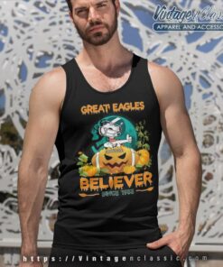 Philadelphia Eagles Great Pumpkin Halloween Shirt 4 Philadelphia Eagles Great Pumpkin Halloween Tank Top Racerback
