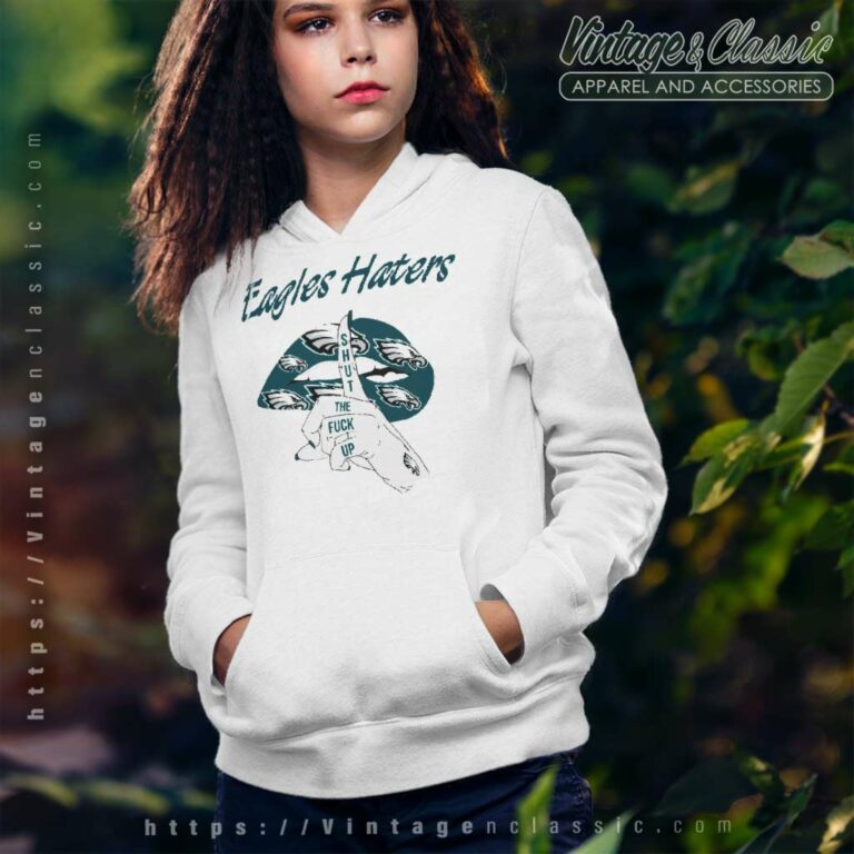 Philadelphia Eagles Haters Lips Shut the Fuck Up Hoodie Philadelphia Eagles Haters Lips Shut the Fuck Up Hoodie