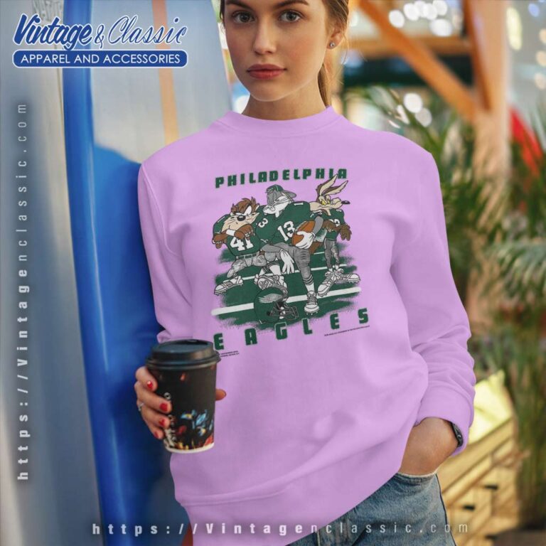 Philadelphia Eagles Looney Tunes Bugs Bunny Sweatshirt Philadelphia Eagles Looney Tunes Bugs Bunny Sweatshirt