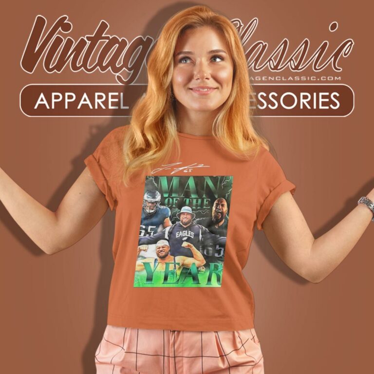 Philadelphia Eagles Man Of The Year Lane Johnson Women T Shirt Philadelphia Eagles Man Of The Year Lane Johnson Women T Shirt