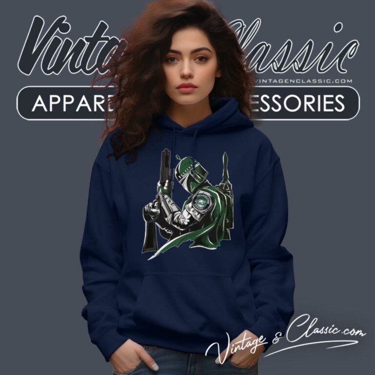 Philadelphia Eagles Mandalorian Star Wars Hoodie Philadelphia Eagles Mandalorian Star Wars Hoodie