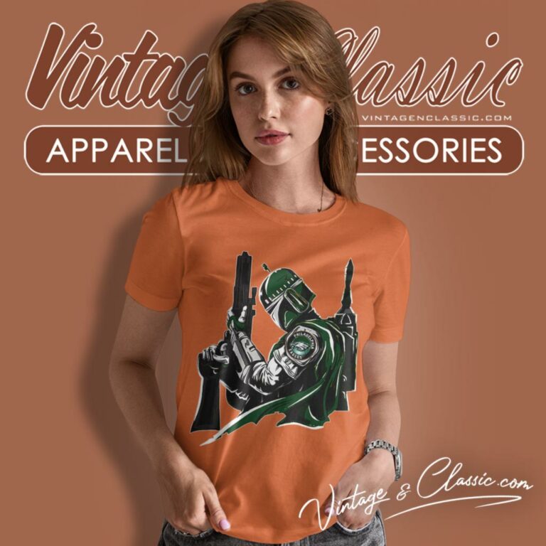 Philadelphia Eagles Mandalorian Star Wars Women T Shirt Philadelphia Eagles Mandalorian Star Wars Women T Shirt