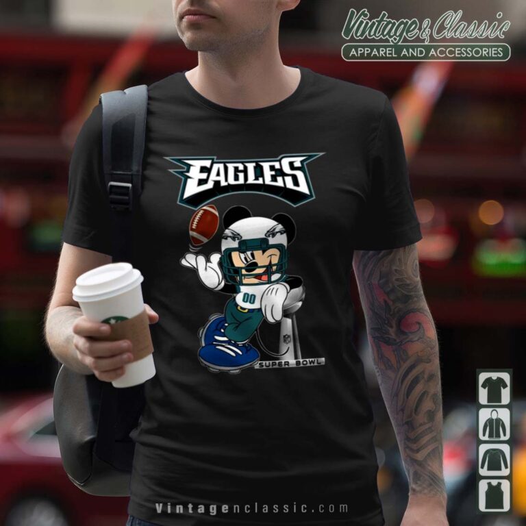 Philadelphia Eagles Mickey Mouse Super Bowl Tshirt Philadelphia Eagles Mickey Mouse Super Bowl Tshirt
