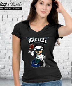Philadelphia Eagles Mickey Mouse Super Bowl Vneck