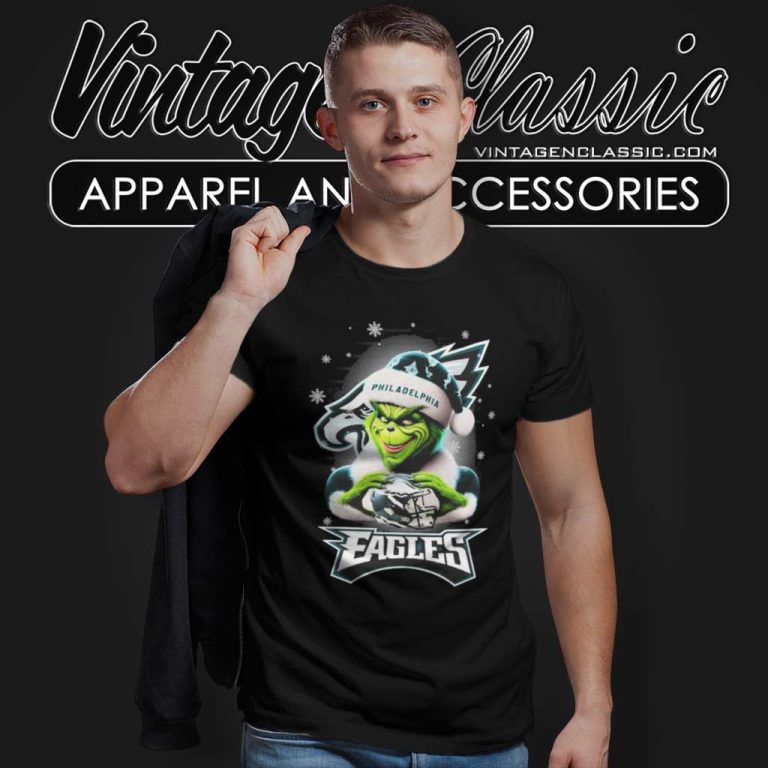 Philadelphia Eagles Santa Grinch Christmas Love T Shirt Philadelphia Eagles Santa Grinch Christmas Love T Shirt