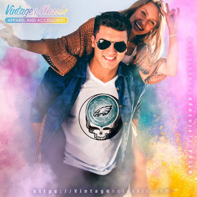 Philadelphia Eagles Shirt Nfl Grateful Dead Logo V Neck TShirt Philadelphia Eagles Shirt Nfl Grateful Dead Logo V Neck TShirt