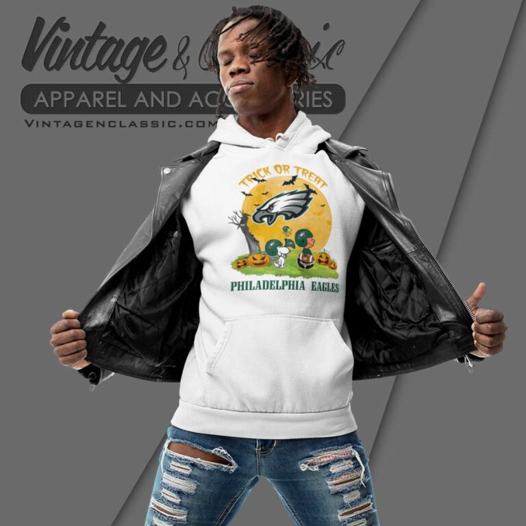 Philadelphia Eagles Shirt Snoopy Trick Or Treat Halloween Hoodie Philadelphia Eagles Shirt Snoopy Trick Or Treat Halloween Hoodie