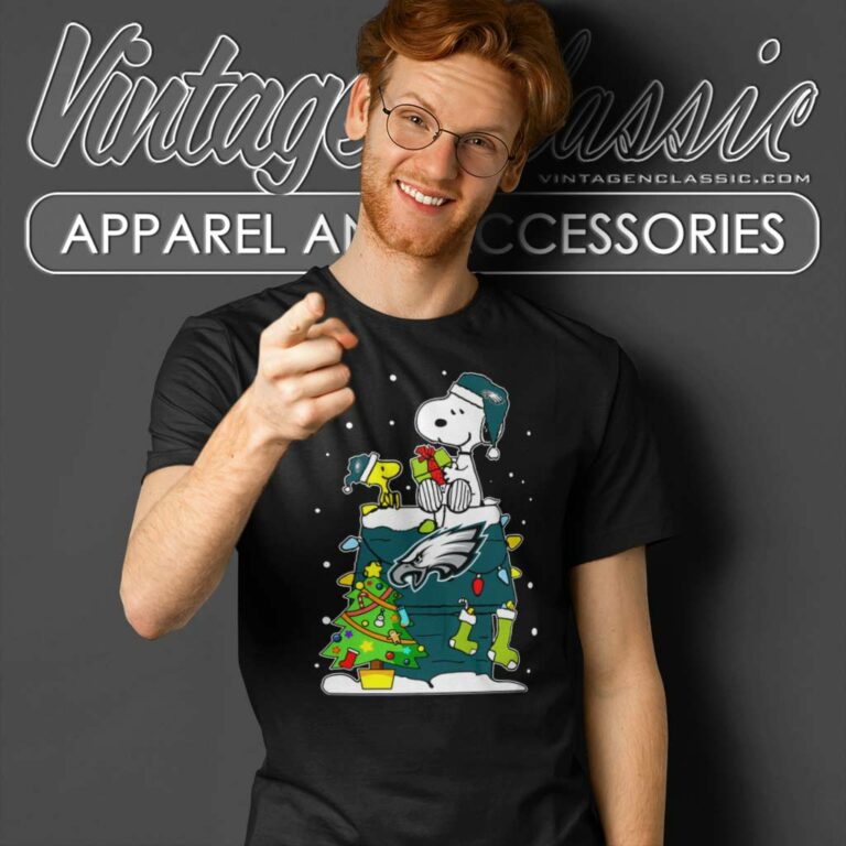 Philadelphia Eagles Snoopy Ugly Christmas T Shirt Philadelphia Eagles Snoopy Ugly Christmas T Shirt