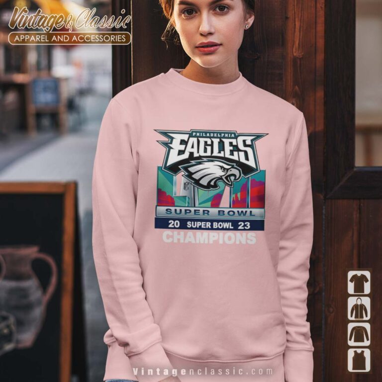 Philadelphia Eagles Super Bowl 2023 Champions Sweatshirt Philadelphia Eagles Super Bowl 2023 Champions Sweatshirt