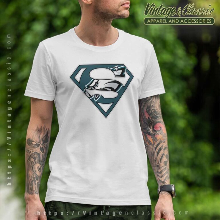 Philadelphia Eagles Superman Logo T Shirt Philadelphia Eagles Superman Logo T Shirt
