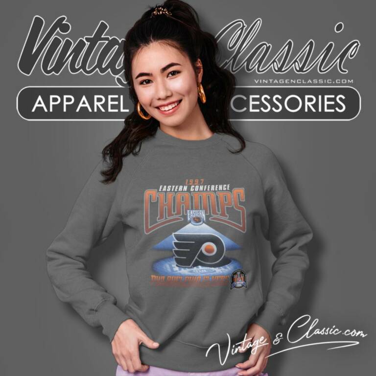 Philadelphia Flyers Conference Champs 1997 Sweatshirt Philadelphia Flyers Conference Champs 1997 Sweatshirt
