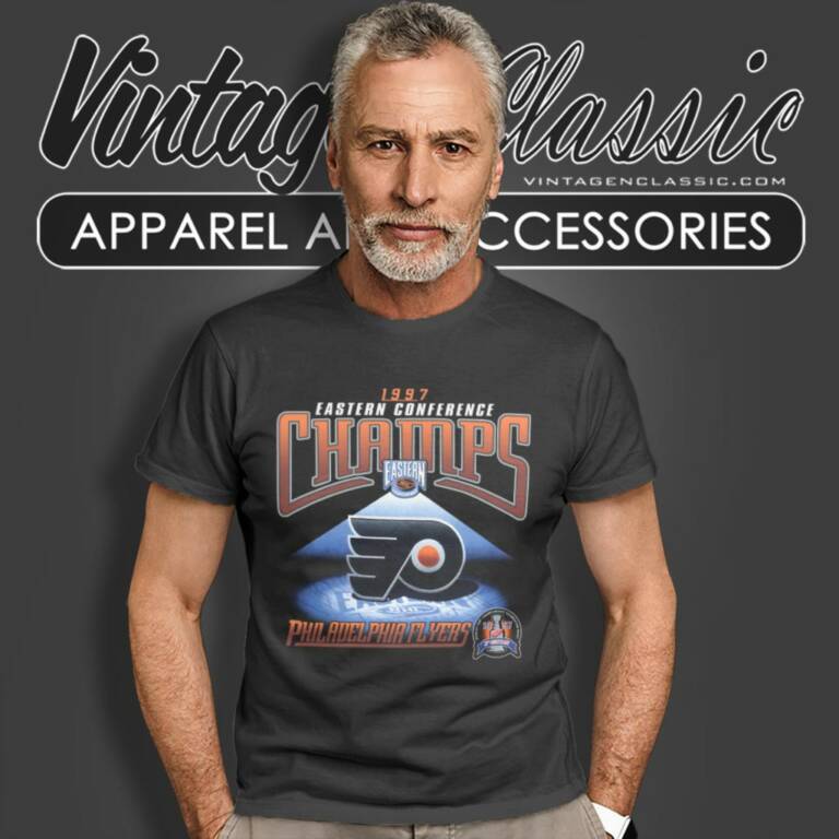 Philadelphia Flyers Conference Champs 1997 T Shirt Philadelphia Flyers Conference Champs 1997 T Shirt