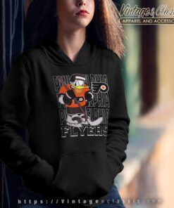 Philadelphia Flyers Donald Duck Hockey Shirt Hoodie