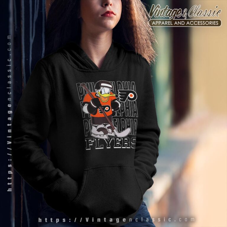 Philadelphia Flyers Donald Duck Hockey Shirt Hoodie Philadelphia Flyers Donald Duck Hockey Shirt Hoodie