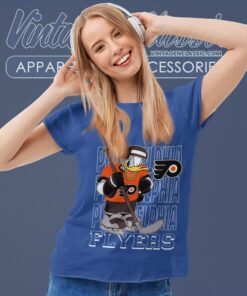 Philadelphia Flyers Donald Duck Hockey Shirt