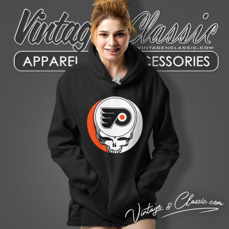 Philadelphia Flyers Grateful Dead Steal Your Face Hoodie Philadelphia Flyers Grateful Dead Steal Your Face Hoodie