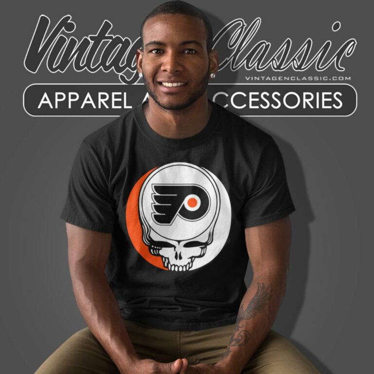Philadelphia Flyers Grateful Dead Steal Your Face T Shirt Philadelphia Flyers Grateful Dead Steal Your Face T Shirt
