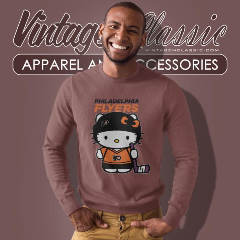 Philadelphia Flyers Hello Kitty Shirt Sweatshirt Philadelphia Flyers Hello Kitty Shirt Sweatshirt