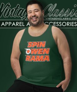Philadelphia Flyers Owen Tippett Spin Owen Rama Tank Top Racerback