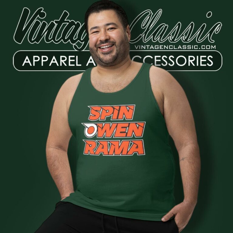 Philadelphia Flyers Owen Tippett Spin Owen Rama Tank Top Racerback Philadelphia Flyers Owen Tippett Spin Owen Rama Tank Top Racerback