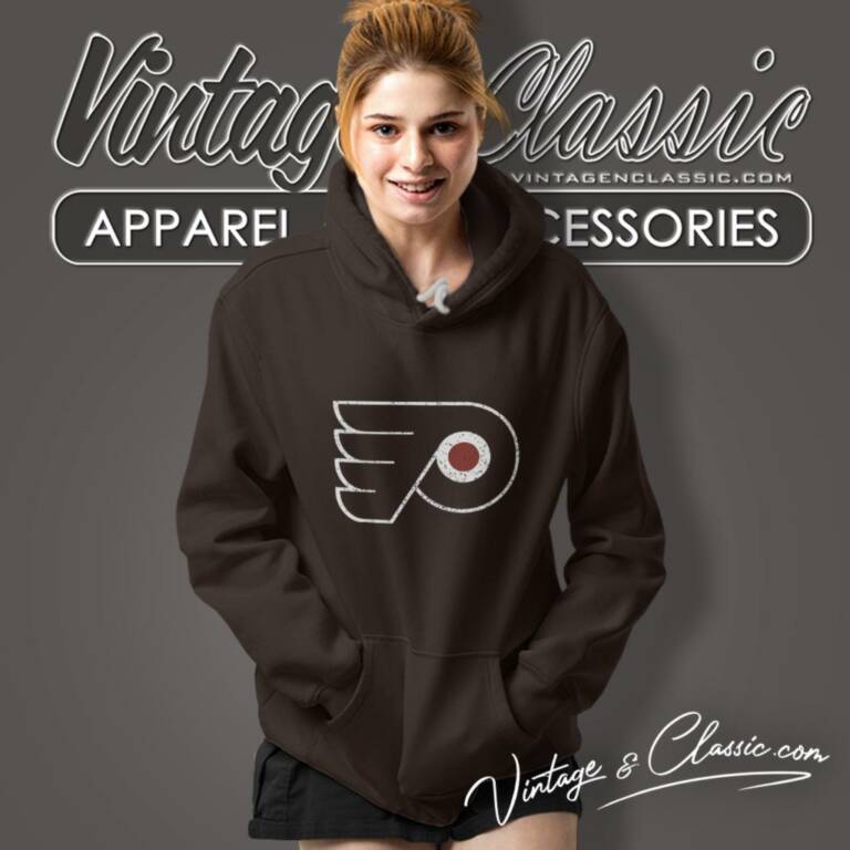 Philadelphia Flyers Vintage Retro Logo Hoodie Philadelphia Flyers Vintage Retro Logo Hoodie