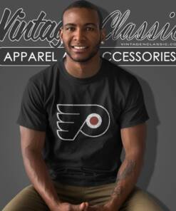 Philadelphia Flyers Vintage Retro Logo T Shirt