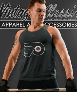 Philadelphia Flyers Vintage Retro Logo Tank Top Racerback
