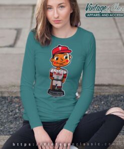 Philadelphia Phillies Pop Fly Long Sleeve Tee