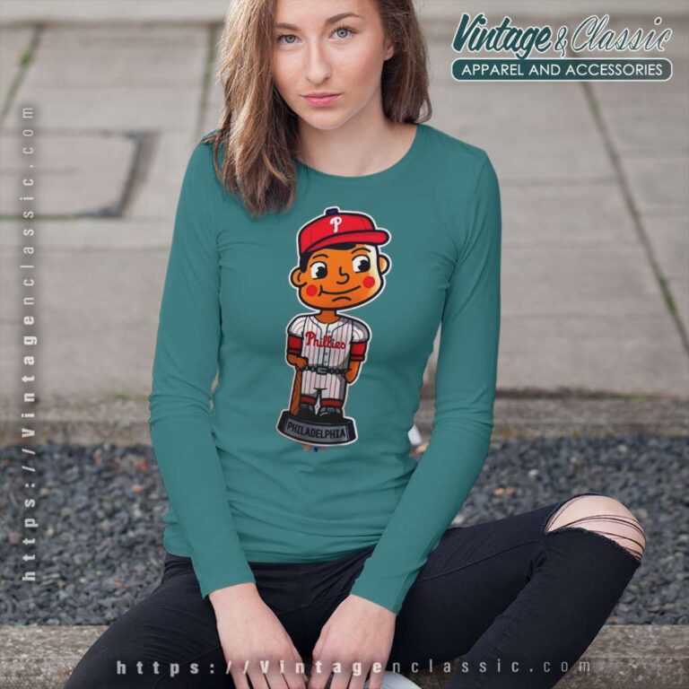 Philadelphia Phillies Pop Fly Long Sleeve Tee Philadelphia Phillies Pop Fly Long Sleeve Tee