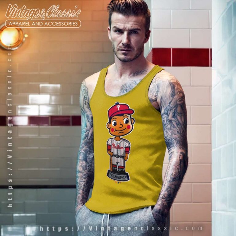 Philadelphia Phillies Pop Fly Tank Top Racerback Philadelphia Phillies Pop Fly Tank Top Racerback