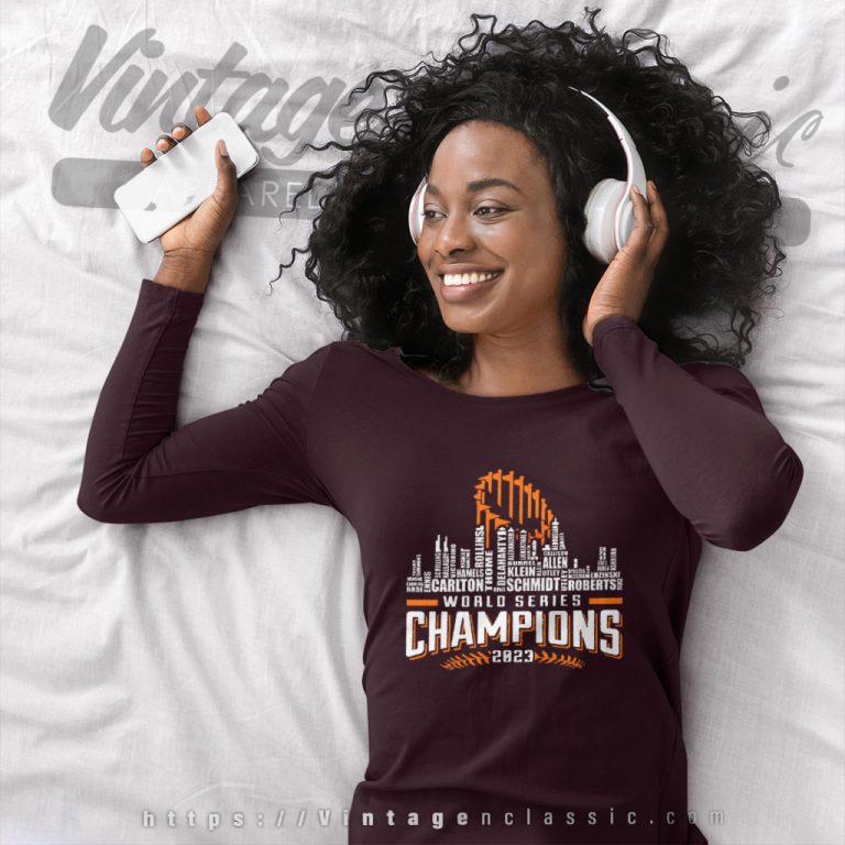 Philadelphia Phillies Shirt Legends City Names World Series Champions 2023 Long Sleeve Tee Philadelphia Phillies Shirt Legends City Names World Series Champions 2023 Long Sleeve Tee
