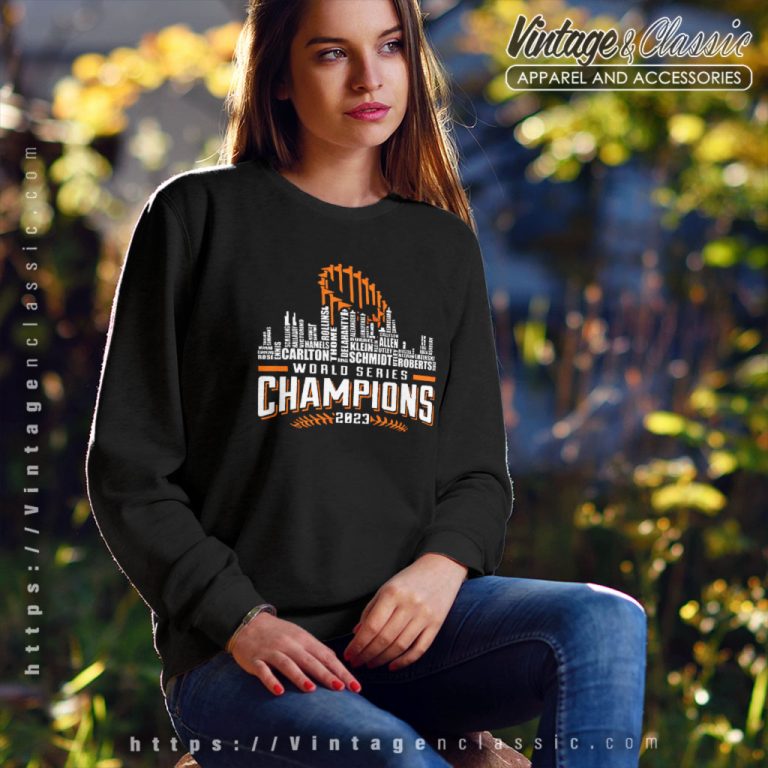 Philadelphia Phillies Shirt Legends City Names World Series Champions 2023 Sweatshirt Philadelphia Phillies Shirt Legends City Names World Series Champions 2023 Sweatshirt