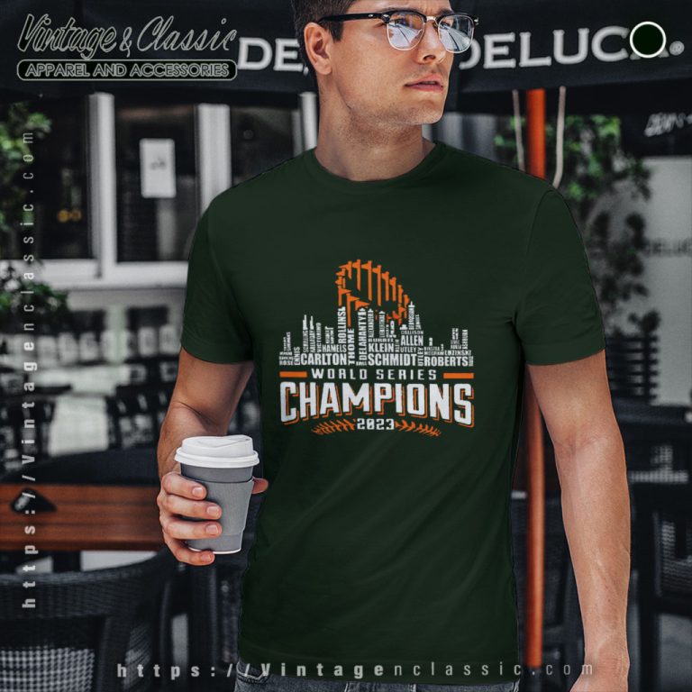 Philadelphia Phillies Shirt Legends City Names World Series Champions 2023 T Shirt Philadelphia Phillies Shirt Legends City Names World Series Champions 2023 T Shirt