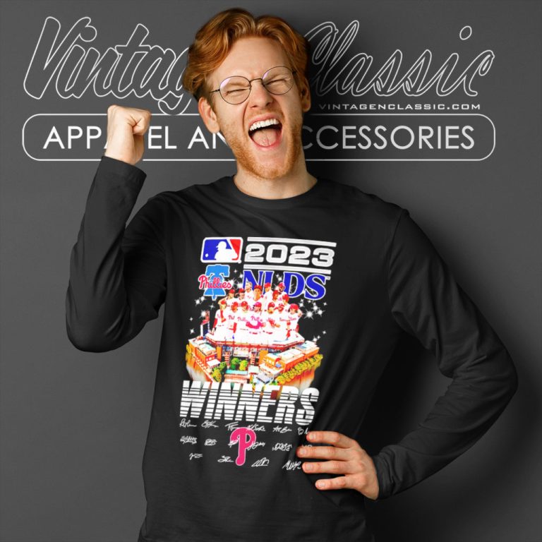 Philadelphia Phillies Shirt Nlds Winners 2023 Signatures Long Sleeve Tee Philadelphia Phillies Shirt Nlds Winners 2023 Signatures Long Sleeve Tee