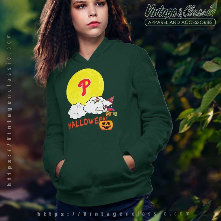 Philadelphia Phillies Snoopy Halloween Hoodie Philadelphia Phillies Snoopy Halloween Hoodie