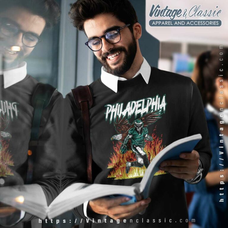 Philadelphia Skeleton Shirt Eagles Halloween Sweatshirt Philadelphia Skeleton Shirt Eagles Halloween Sweatshirt