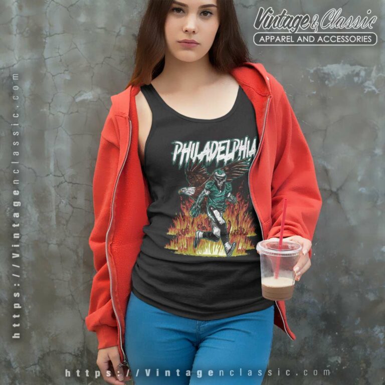 Philadelphia Skeleton Shirt Eagles Halloween Tank Top Racerback Philadelphia Skeleton Shirt Eagles Halloween Tank Top Racerback