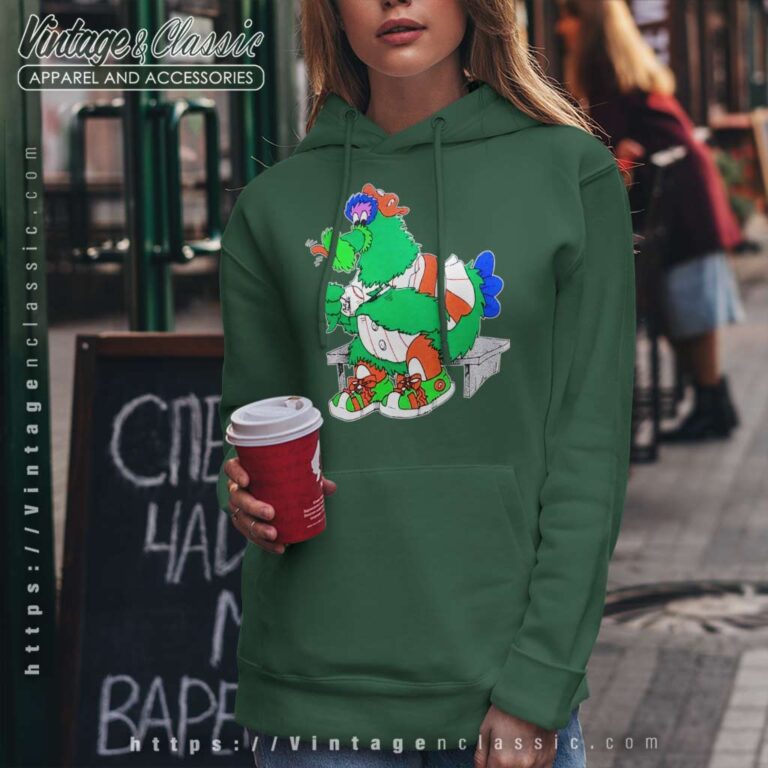 Phillie Phanatic Philadelphia Phillies Mascot Hoodie Phillie Phanatic Philadelphia Phillies Mascot Hoodie
