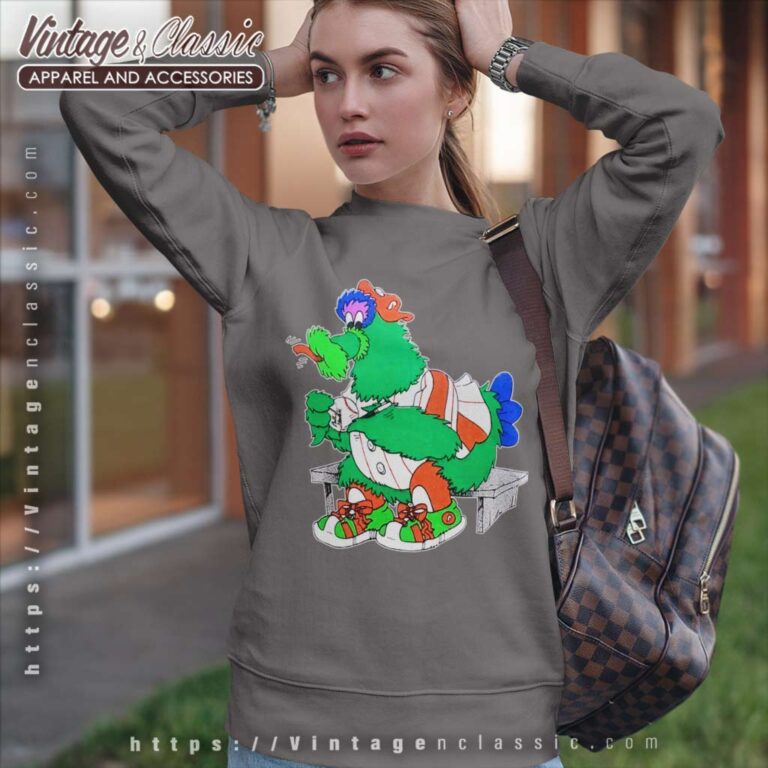 Phillie Phanatic Philadelphia Phillies Mascot Sweatshirt Phillie Phanatic Philadelphia Phillies Mascot Sweatshirt
