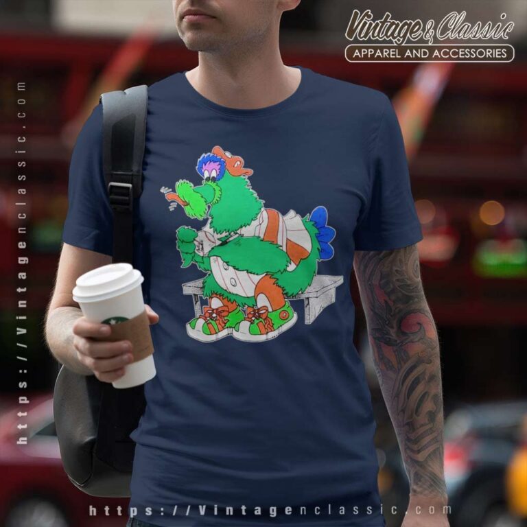 Phillie Phanatic Philadelphia Phillies Mascot T Shirt Phillie Phanatic Philadelphia Phillies Mascot T Shirt
