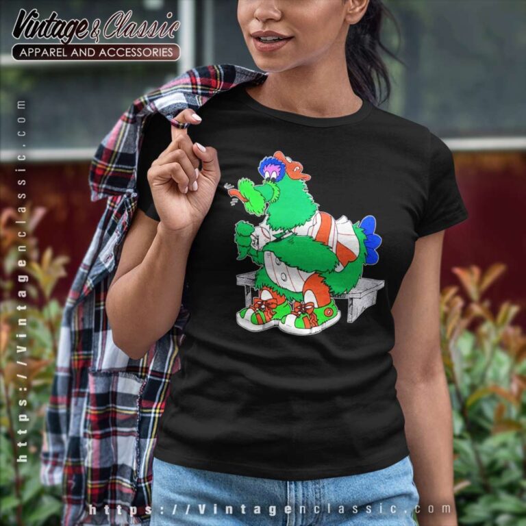 Phillie Phanatic Philadelphia Phillies Mascot Women TShirt Phillie Phanatic Philadelphia Phillies Mascot Women TShirt
