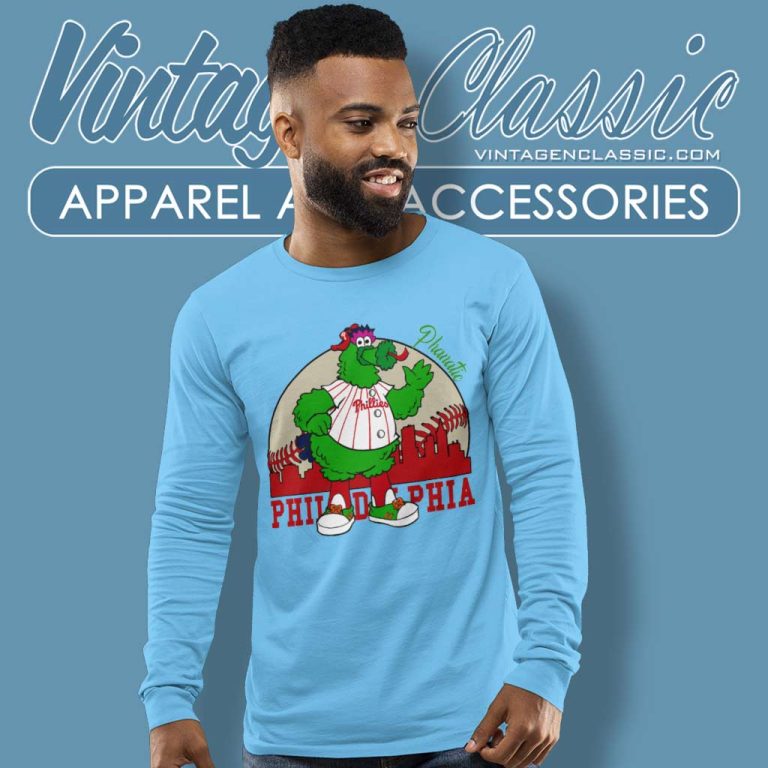 Phillie Phanatic Shirt Phillies Red October Long Sleeve Tee Phillie Phanatic Shirt Phillies Red October Long Sleeve Tee