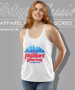 Phillies Dancing On My Own Shirt October 2023 Tank Top Racerback