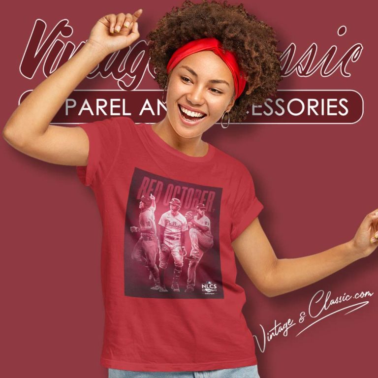 Phillies Red October Meaning Women TShirt Phillies Red October Meaning Women TShirt